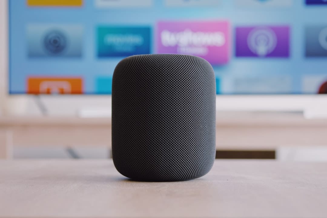 Photo Futuristic speaker