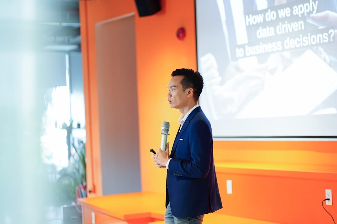 Photo Speaker podium