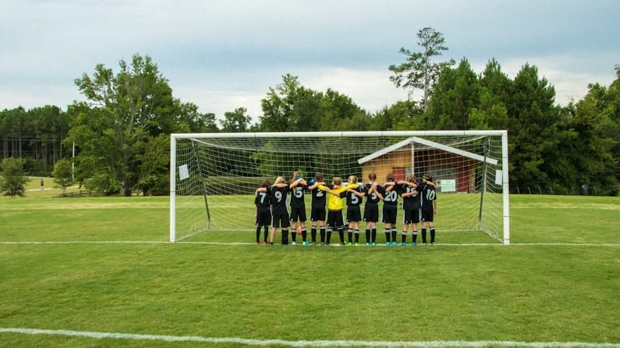 Photo motivation of a team