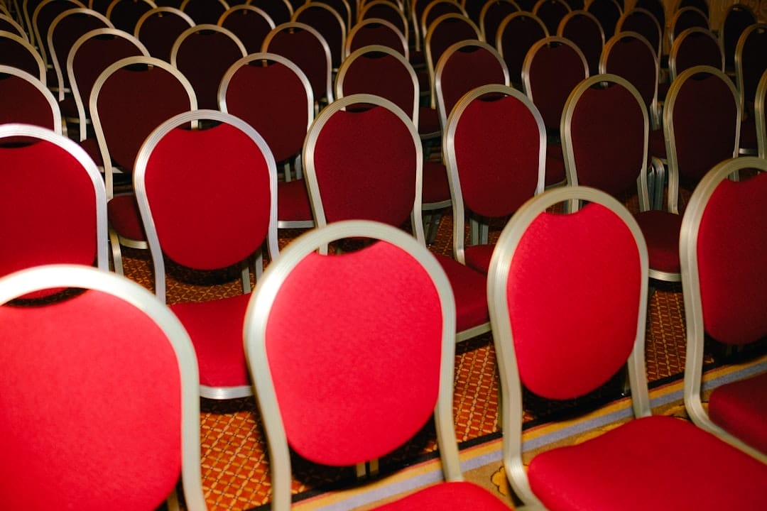 Photo conference speaker selection